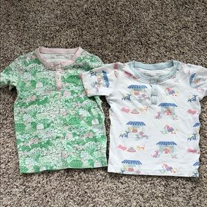 The Beaufort Bonnet Company Baby T-Shirt with Pastel Accents